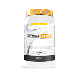 AMINOGEN - 908gr Optimiza tu rendimiento en entrenamientos largos y competiciones con AminoGEN de GEN Professional. Aporta aminoácidos esenciales, electrolitos, y energía inmediata. Disolución natural, calidad indiscutible. ¡Potencia tu rendimiento, acelera la recuperación y maximiza la hidratación!