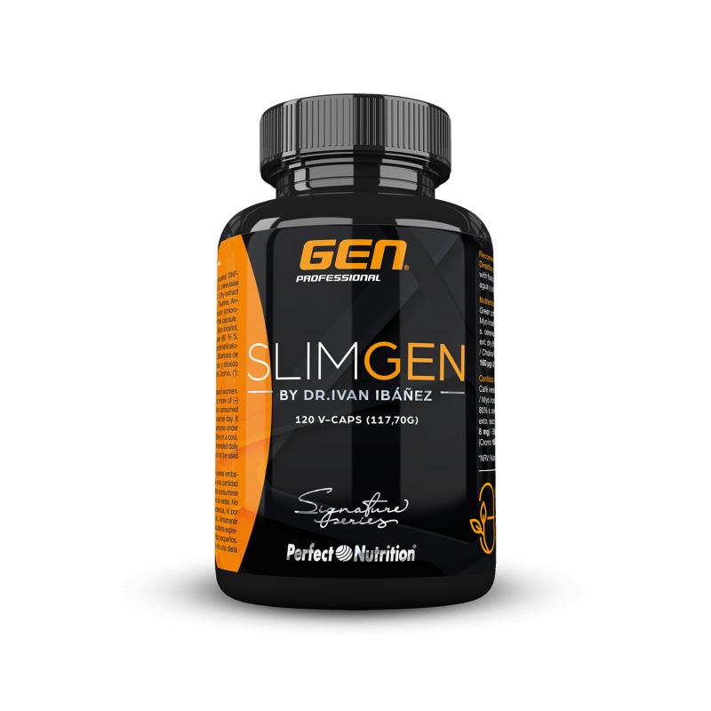 SLIMGEN - 120 v-caps Maximiza tu rendimiento con SLIMGEN, potenciando la quema de grasa y optimizando tu metabolismo. ¡A por tus metas deportivas!