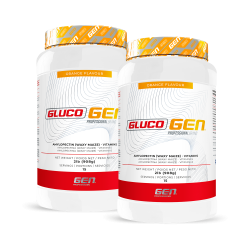 Pack 2x Glucogen Aprovecha nuestro pack especial de 2 unidades de Glucogen 908gr de GEN Professional y ahorra en tu suplementación post-entrenamiento.