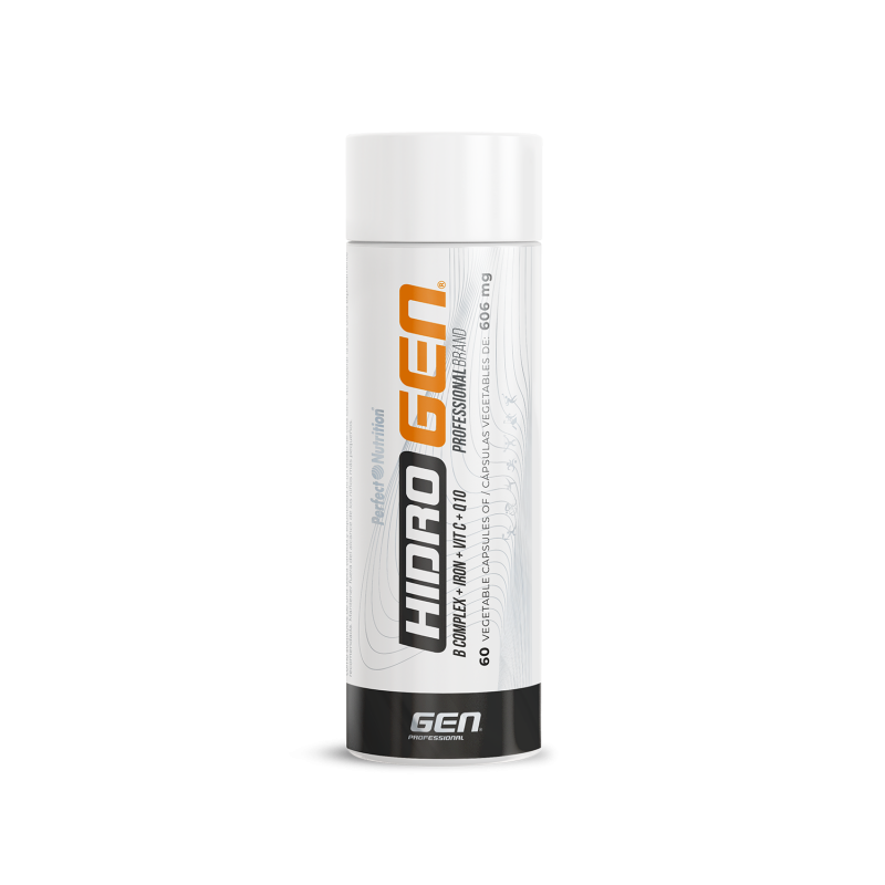 HIDROGEN - 60 caps HIDROGEN ofrece un impulso esencial de vitaminas y minerales para atletas de élite. Aumenta tu energía, mejora la recuperación y maximiza tu potencial deportivo. ¡Optimiza tu rendimiento! 